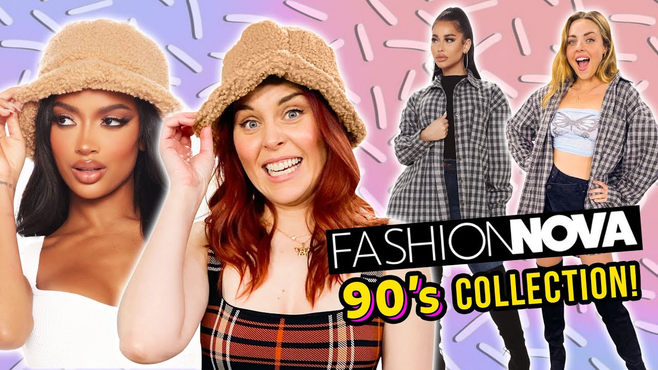 Millennials Try CRAZY Fashion Nova 90’s Outfits!