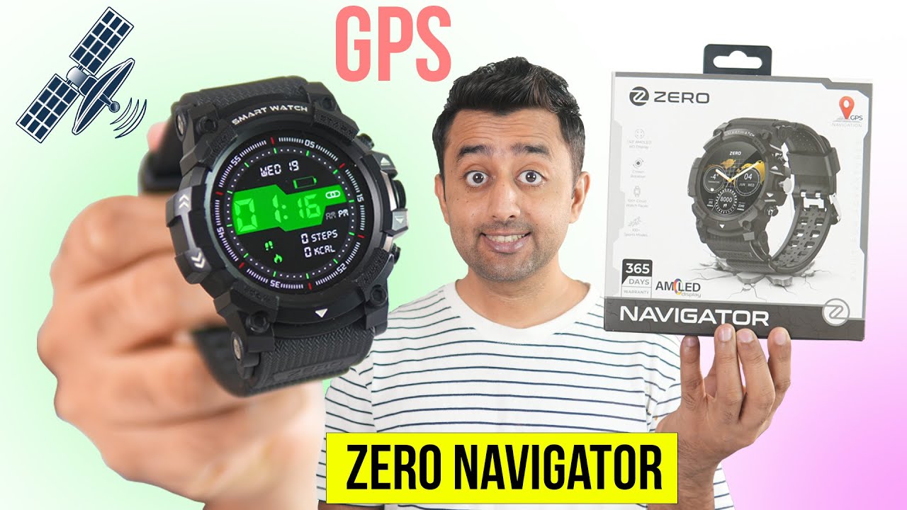 Rugged Smartwatch With GPS Tracking - AMOLED Display - Zero Lifestyle Navigator Review
