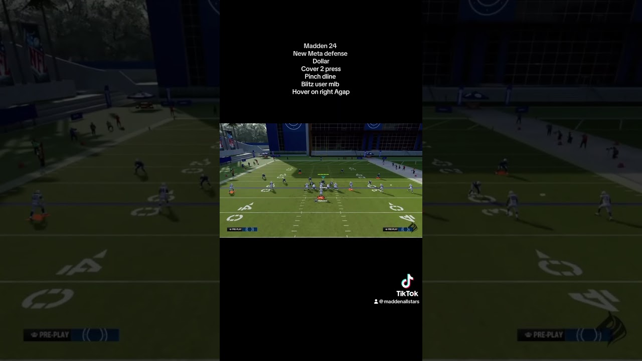 Glitch Dollar new Meta Defense #madden24 #glitch #best #tips