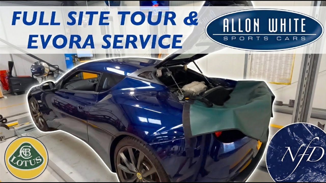 Обслуживание моего Lotus Evora S в Allon White Sports Cars (дилер Morgan & Lotus) + VIP-тур!