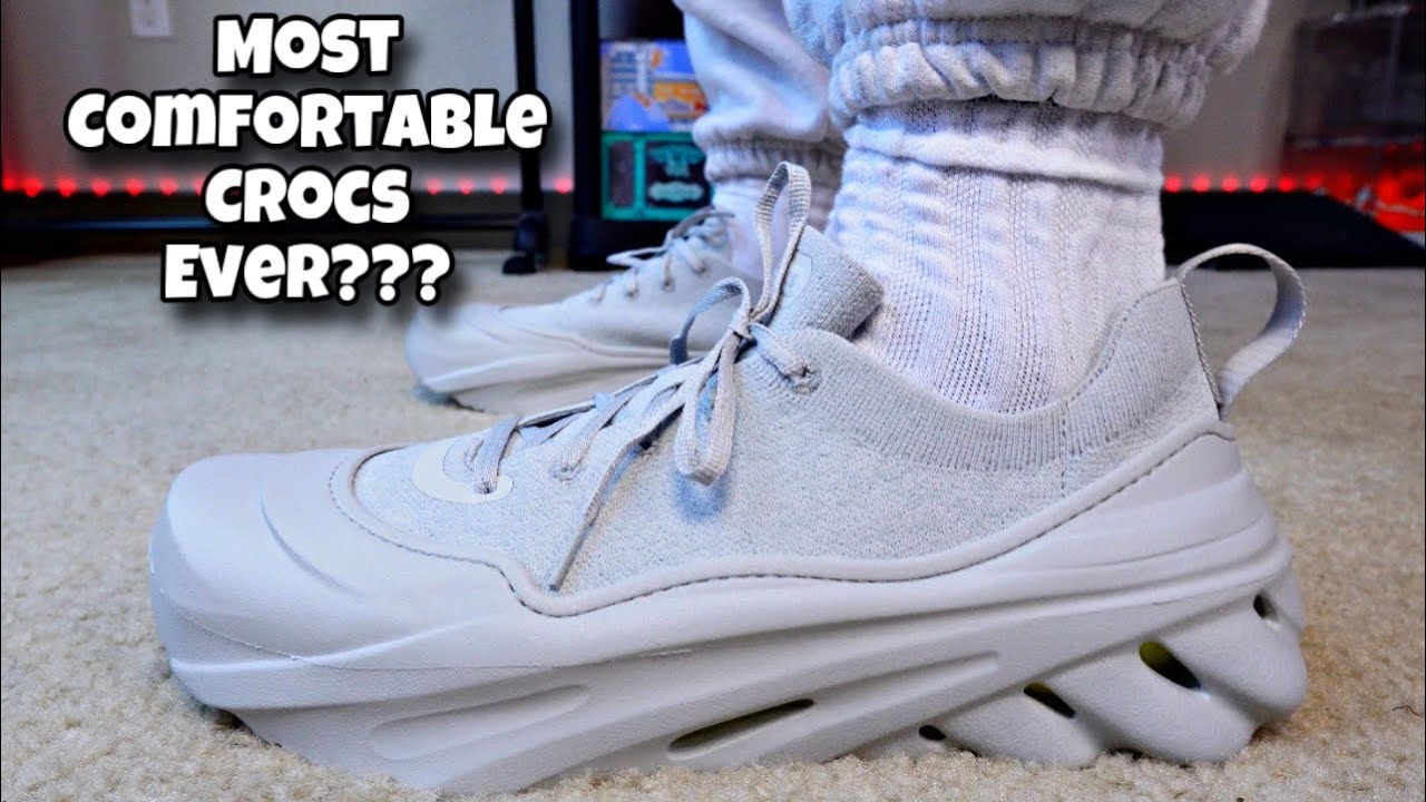 Are These the Most Comfortable Crocs Ever? Echo Surge Atmosphere On-Feet!
