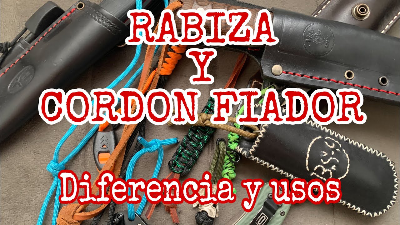 ❌ RABIZA y CORDÓN FIADOR. DIFERENCIA y USOS ❌