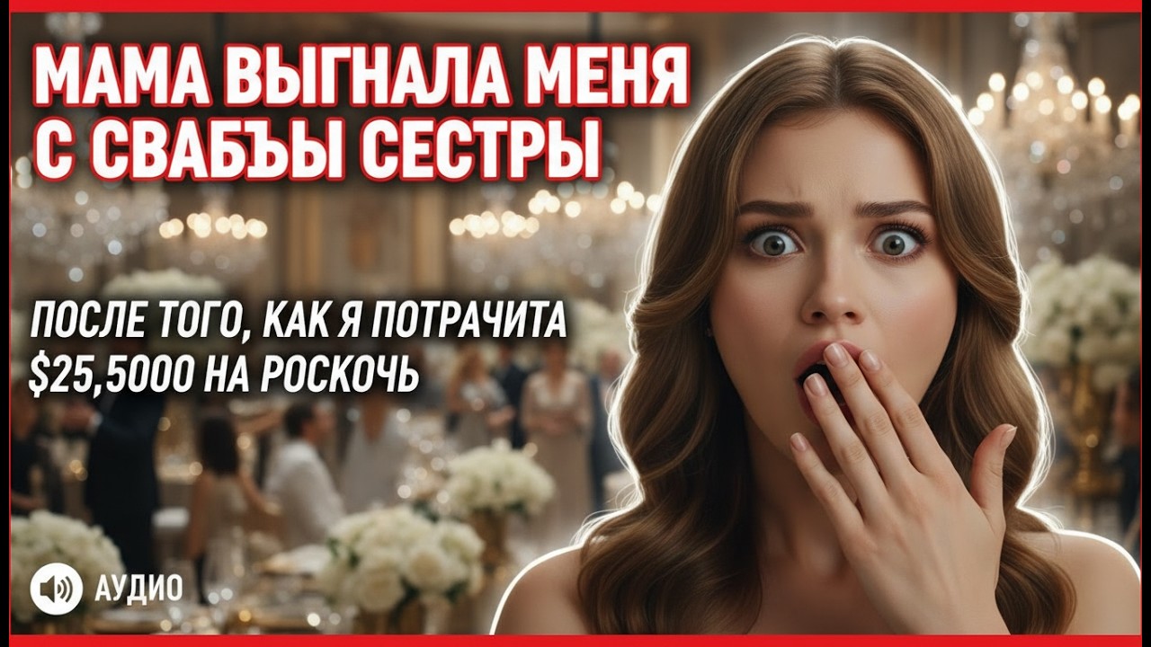 Мама выгнала меня со свадьбы сестры — после того, как я потратила 25 000 долларов, чтобы сделать..