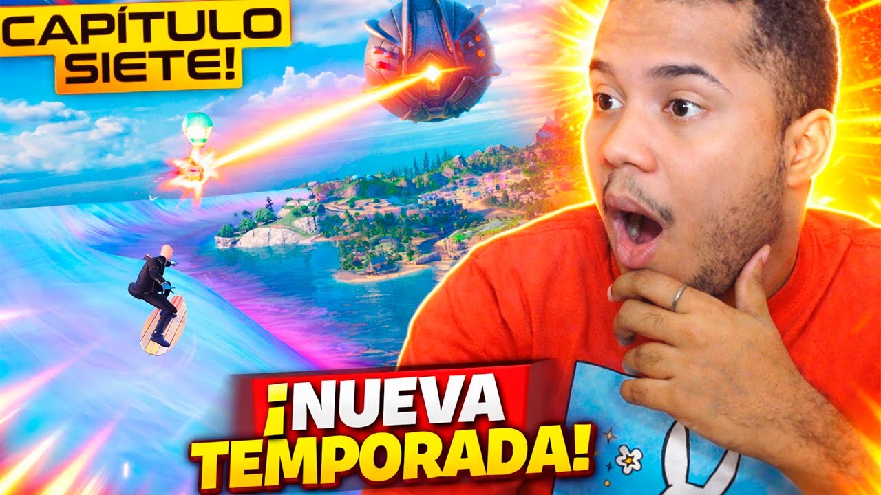 Mis primeras partidas Fortnite Capítulo 7 | NUNCA VI ALGO ASÍ 😱