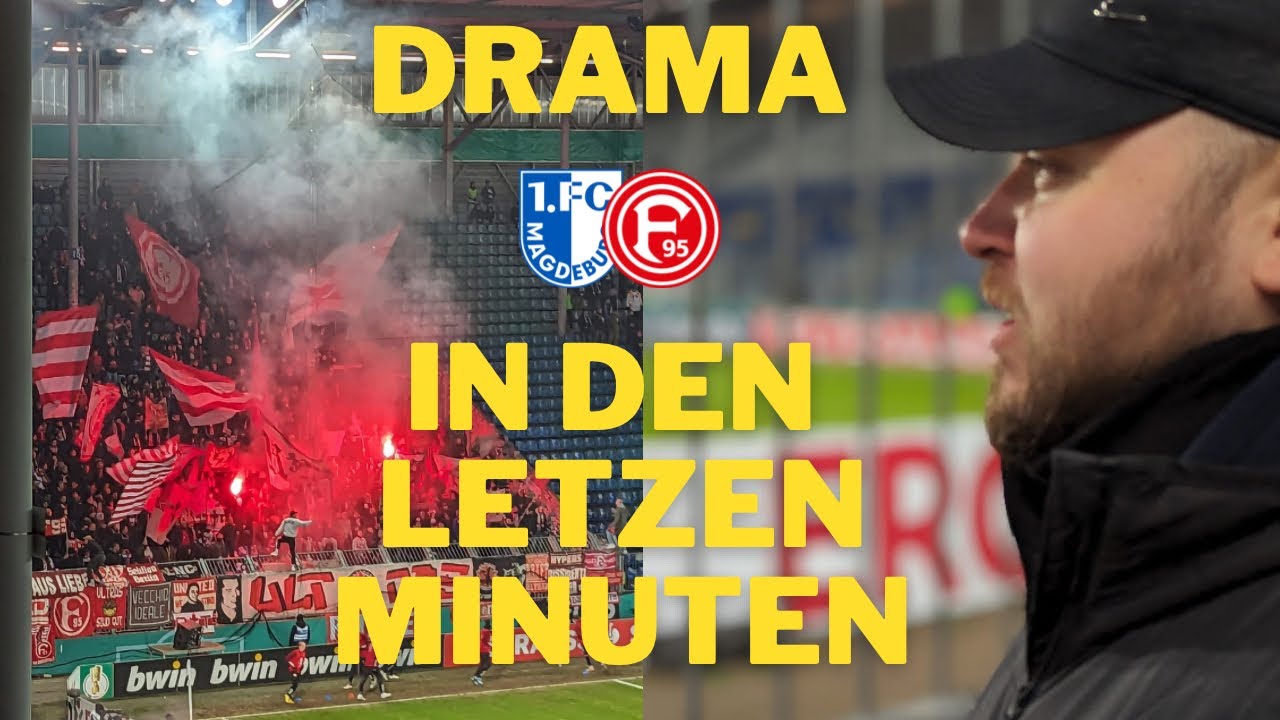 DFB-Pokal: Fortuna schießt sich ins Viertelfinale🤯 Fortuna Düsseldorf - 1.FC Magdeburg VLOG