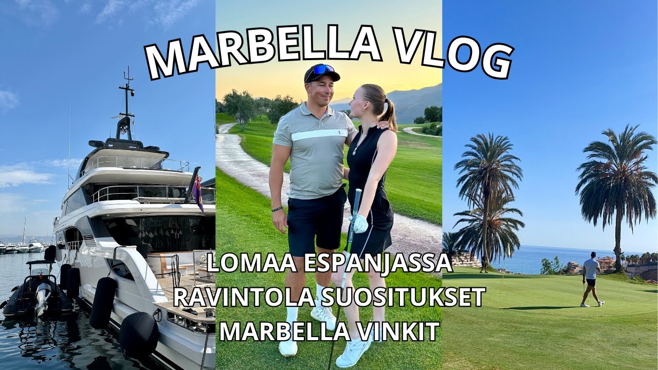 (VLOG) MARBELLA VINKIT🥂🪩🕺🏻🇪🇸: ravintolat/klubit, majoitus + loma myday