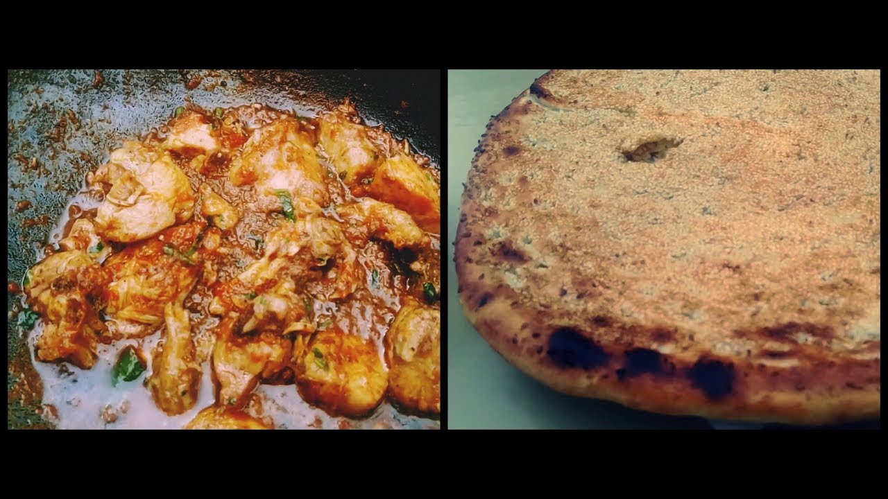 Chicken Karahi - Alu Naan - Traditional Food at Bismillah Restaurant F-8, Islamabad | Vlog 2