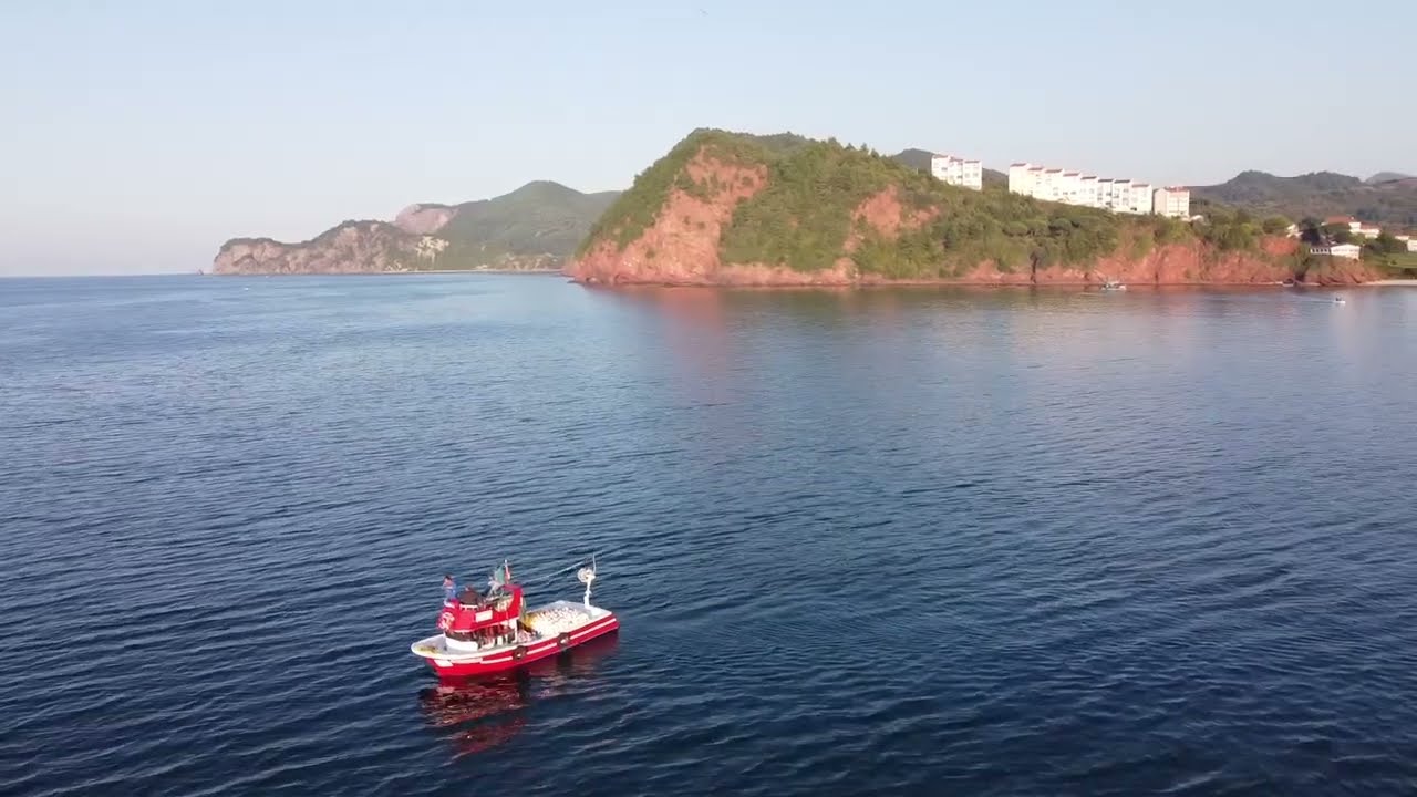 Amasra Çakraz Koyu Drone görüntüleri HD