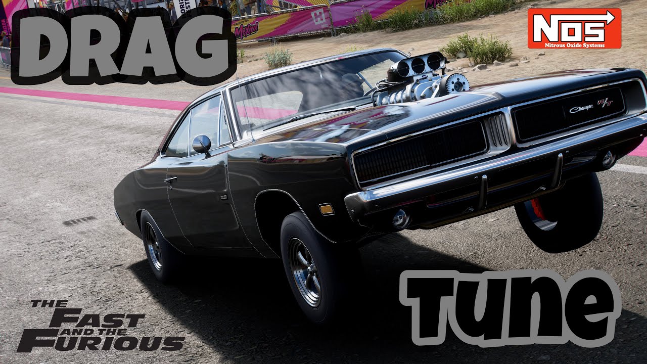 Forza Horizon 5 Dodge Charger RT drag tune￼