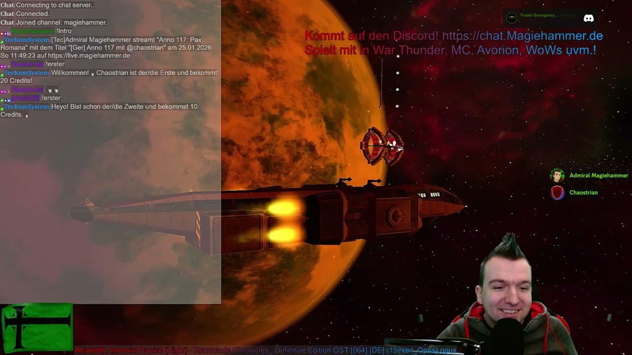 [Ger][4K] Stream vom 25.01.26 mit Anno 117 mit Chaostrian