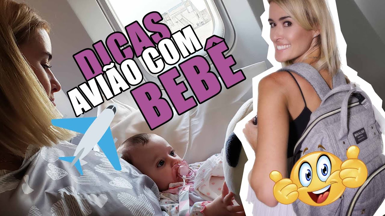 VOAR DE AVIÃO COM BEBÊ ✈️🤱.DICAS RÁPIDAS! O que levar e fazer para ter uma experiência tranquila.