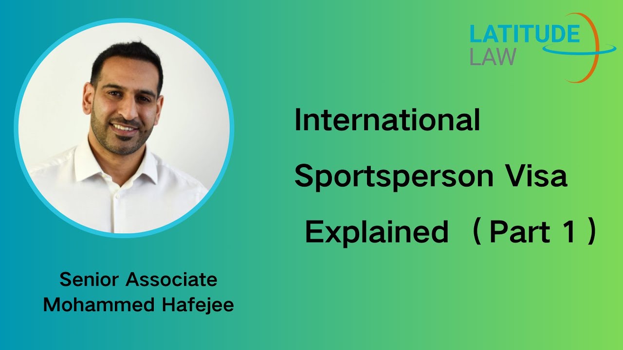 International Sportsperson Visa Explained
