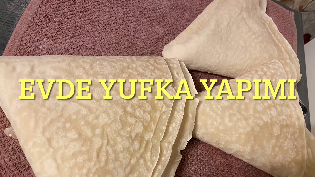 Ramazan Aylarının Vazgeçilmezi Yufka |Evde Yufka Yapımı | Taze taze yapın | Uzun süre saklayın