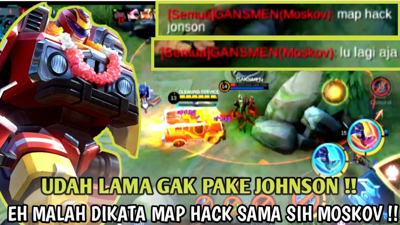 GAMEPLAY JOHNSON SEASON 23 SOLO RANK | BUILD JOHNSON MAGE 2022 | BUILD JOHNSON MAGE TERSAKIT 2022