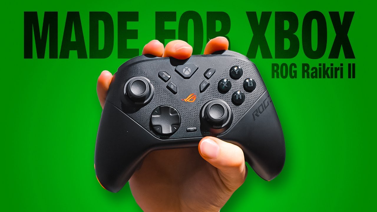 The NEW Xbox Controller DROP is INSANE! (ROG Raikiri II Overview)