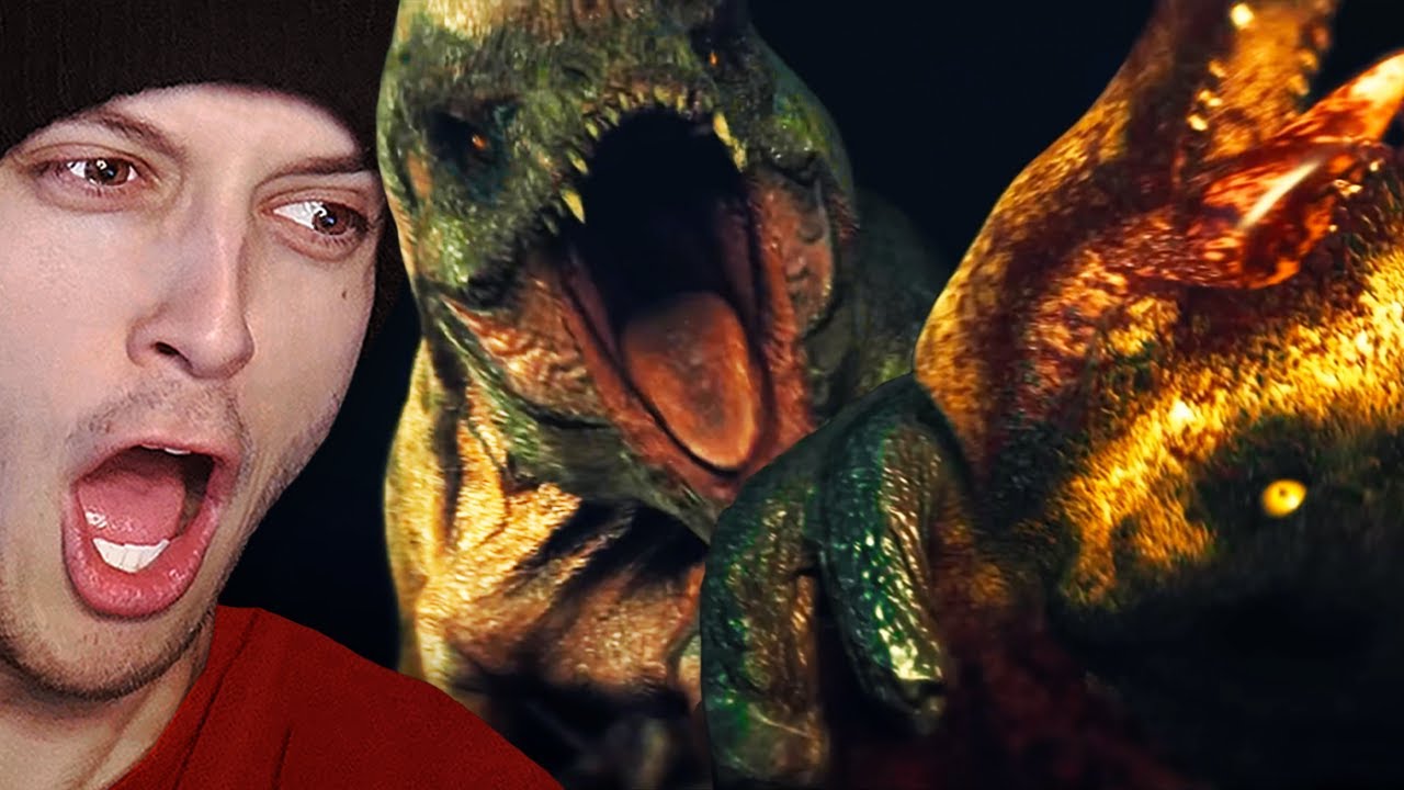 T-REX EATEN ALIVE?! The D-Rex vs T-Rex Battle Is INSANE