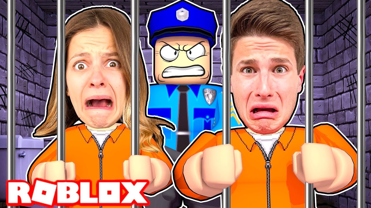SIAMO STATI ARRESTATI NELLA PRIGIONE CON I NOSTRI AMICI SU ROBLOX!👮🏻‍♀️