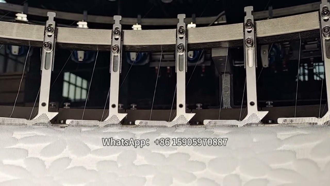 EASTINO Single Jersey Terry Plush Jacquard Circular Knitting Machine.#circular knitting machine#