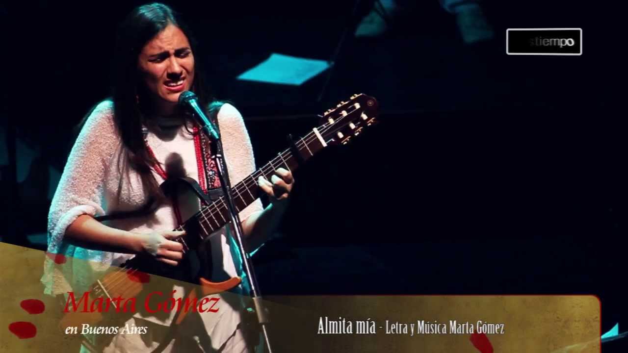 Marta Gómez - Almita Mia - Directo en Buenos Aires