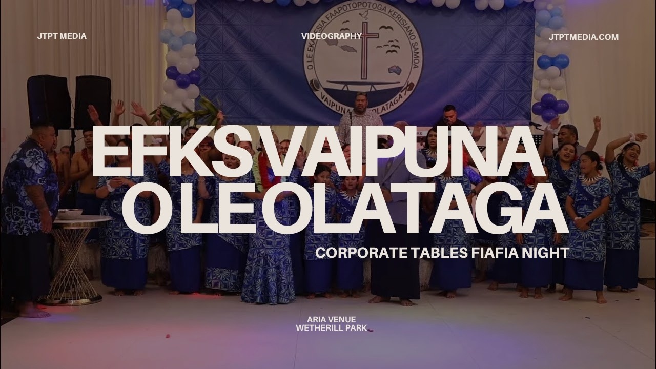 EFKS Vaipuna O Le Olataga, Sydney NSW - Corporate Tables Fiafia Night