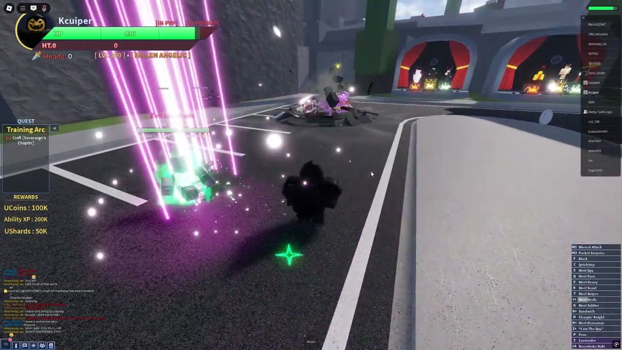 AUT Version 4.9: Another 1v1 Ruined By Hexed Angelic The Mercenaries