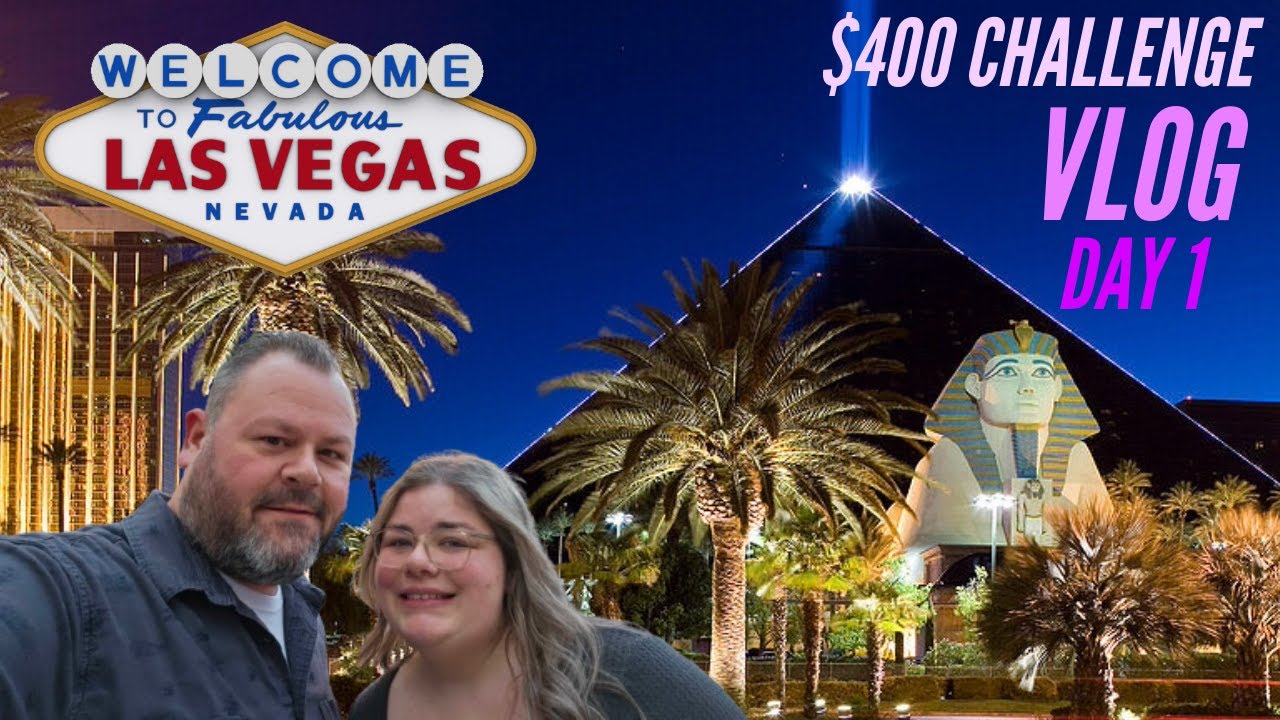 Challenging My Wife to a 1v1 in a $400 Challenge on the Last Vegas Strip at the Luxor Hotel & Casino
