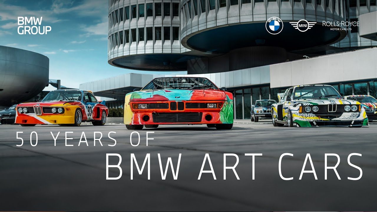 50 Years of BMW Art Cars 🎨