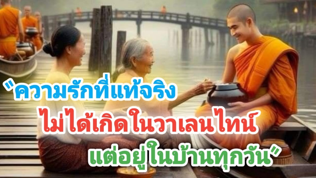 “ความรักที่แท้จริง ไม่ได้เกิดในวาเลนไทน์ แต่อยู่ในบ้านทุกวัน” #ขอให้ทุกท่านจงมีความสุข