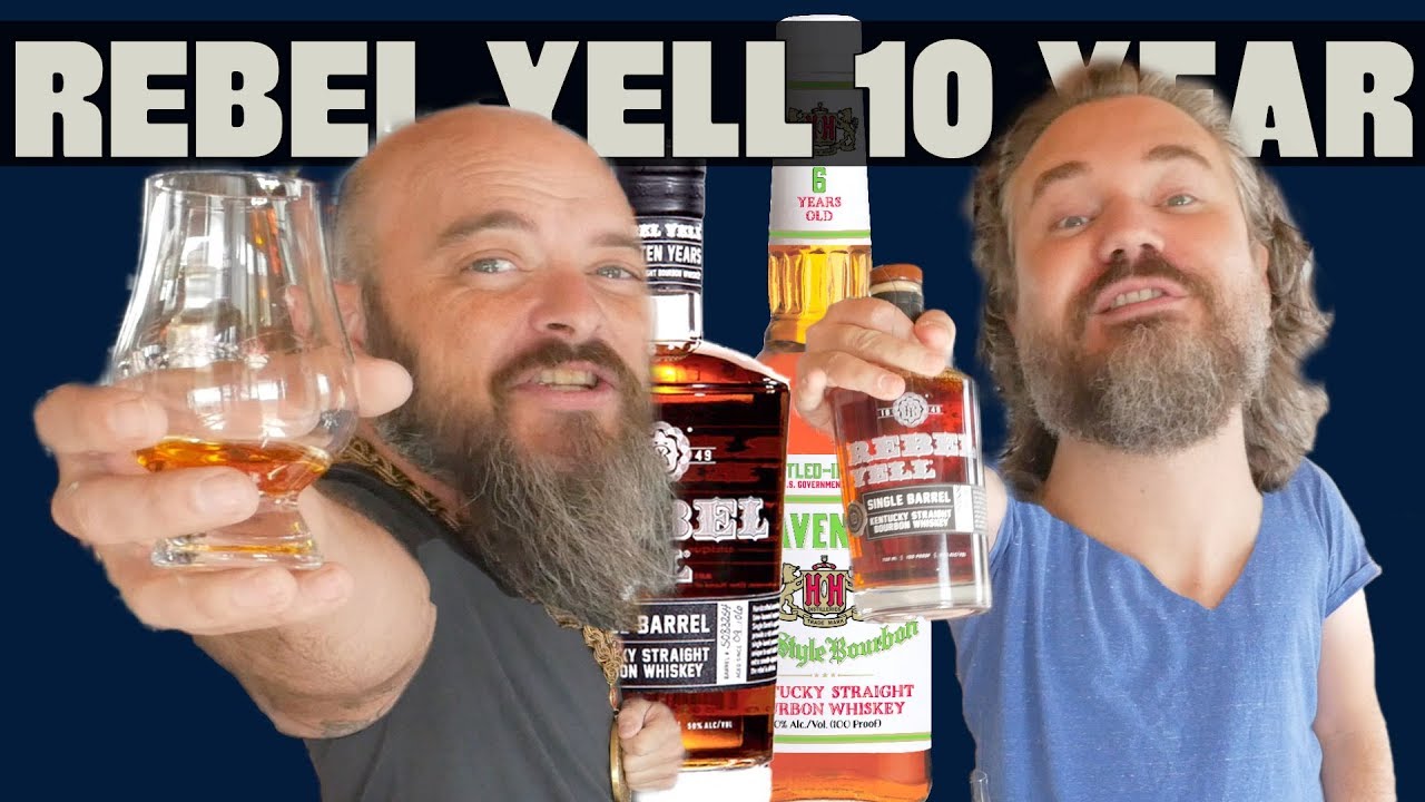 Rebel Yell 10yr Single Barrel + Heaven Hill 6-Year Bottled-in-Bond Comparison