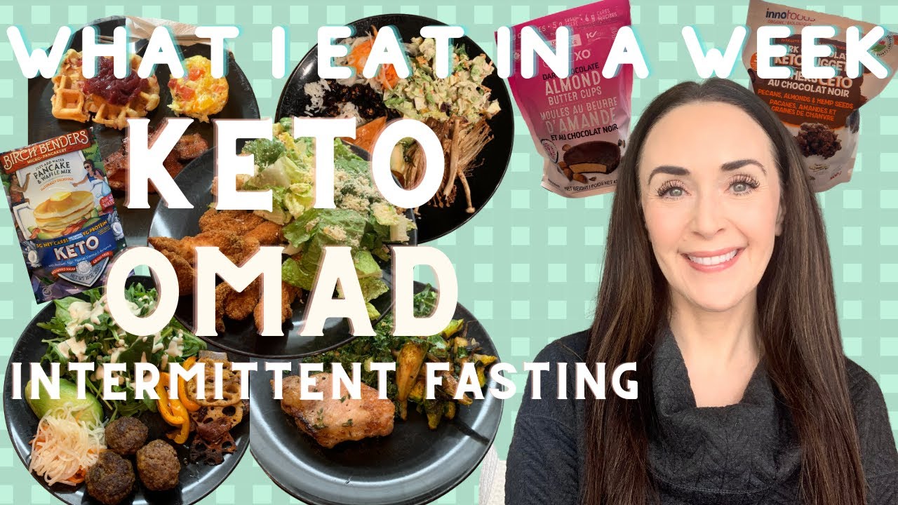 WHAT I EAT IN A WEEK \\ KETO \\ OMAD \\ INTERMITTENT FASTING