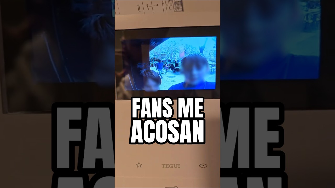 Fans vienen a mi casa a acosarme 🤬