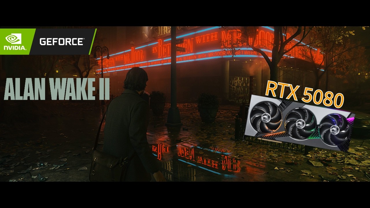 Alan Wake 2 PathTracing 4K Max Settings DLSS 4.5 LOOKS MINDBLOWING 🤯