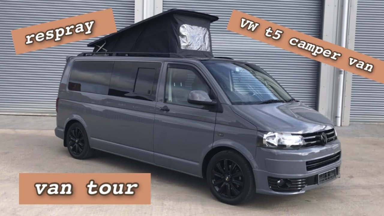 Volkswagen Transporter t5 camper  . Respray / Van tour