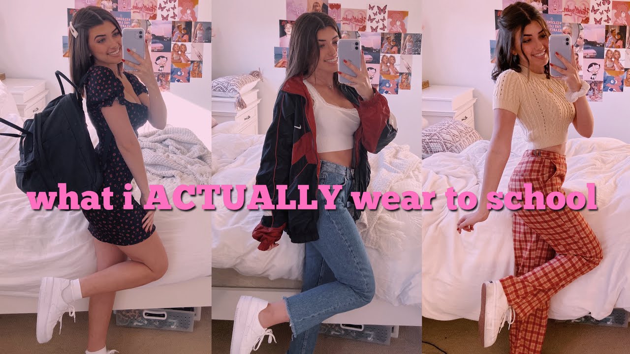 what i ACTUALLY wear to school ~ ootw