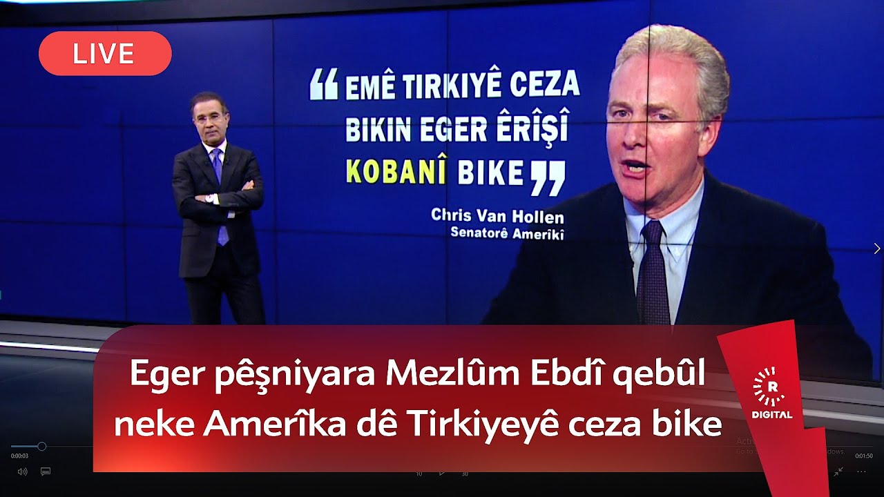 Dema Dilbixwîn Dara...Eger pêşniyara Mezlûm Ebdî qebûl neke Amerîka dê Tirkiyeyê ceza bike