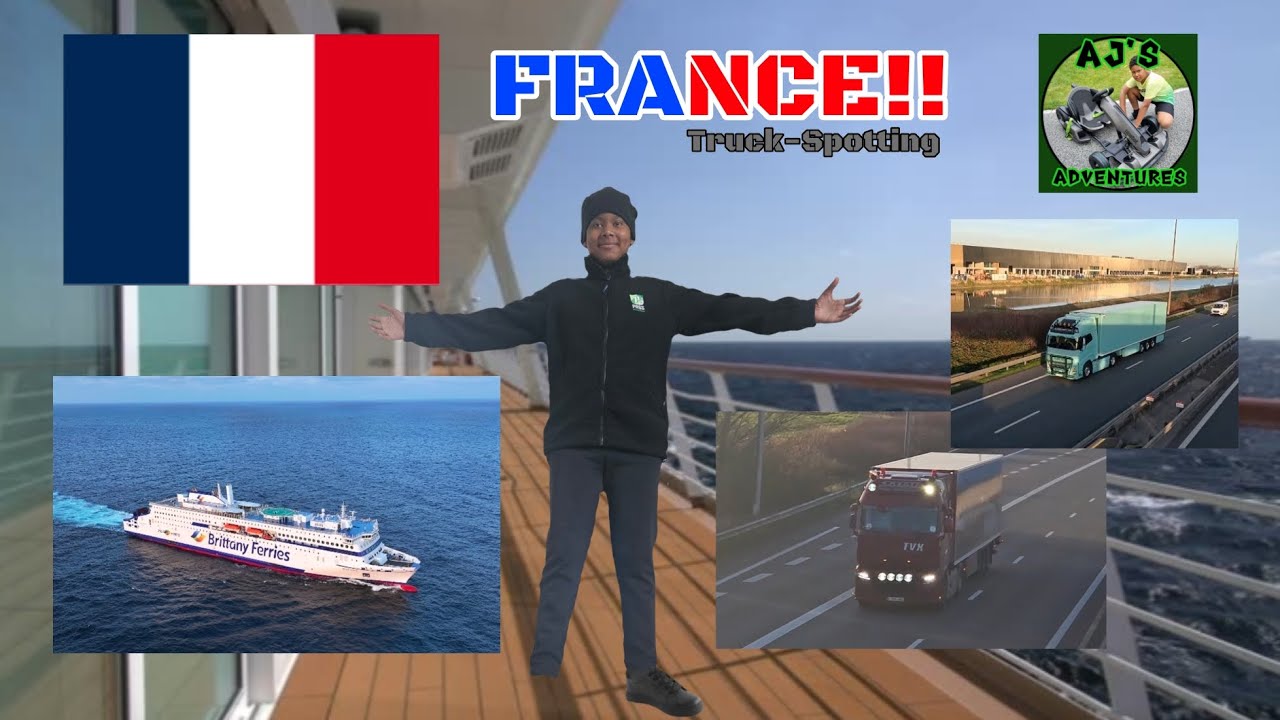 Я проделал весь путь до Франции, чтобы попасть на TruckSpot!!! 🇫🇷 (1 сезон, 6 серия) #ajsadventures