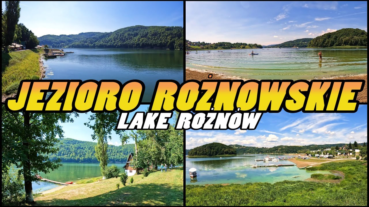 JEZIORO ROŻNOWSKIE - Lake Rożnów - Poland [4k]