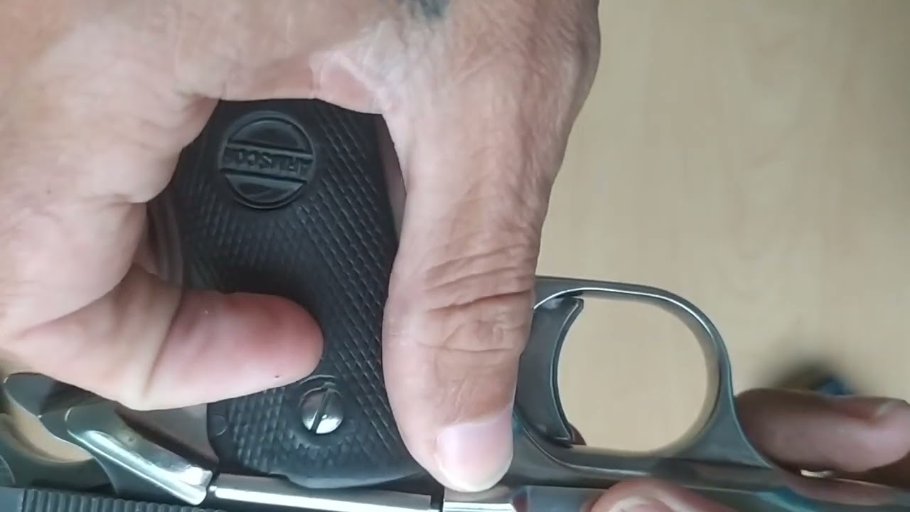 paano magbaklas Ng 9mm pisto or how to disassemble 9mmpistol