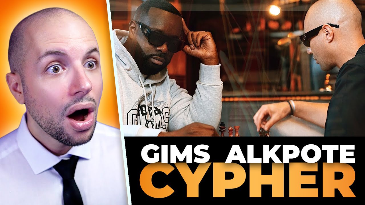 GIMS rappe encore?! Alkpote - CYPHER (feat GIMS) - Les Ultimes Marches de l'Empereur #1 | REACT