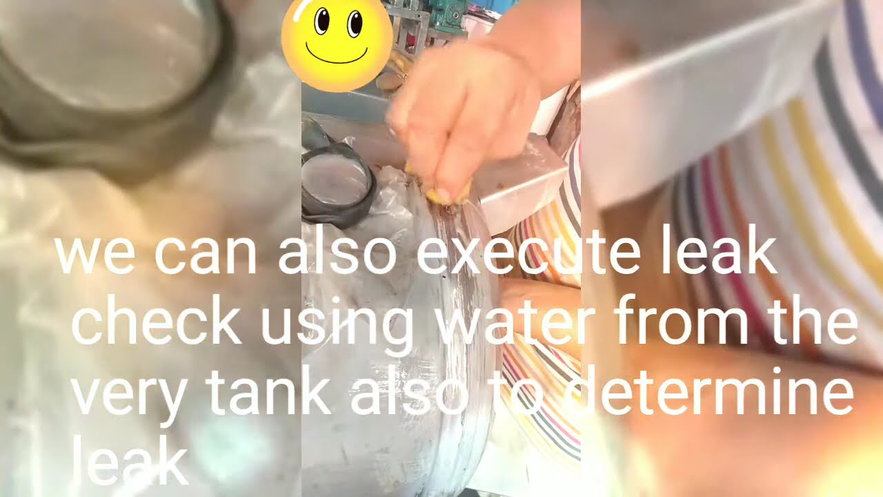 TIPS ON HOW TO REPAIR LEAKING STAINLESS WATER TANK USING ELECTRODES WELDING