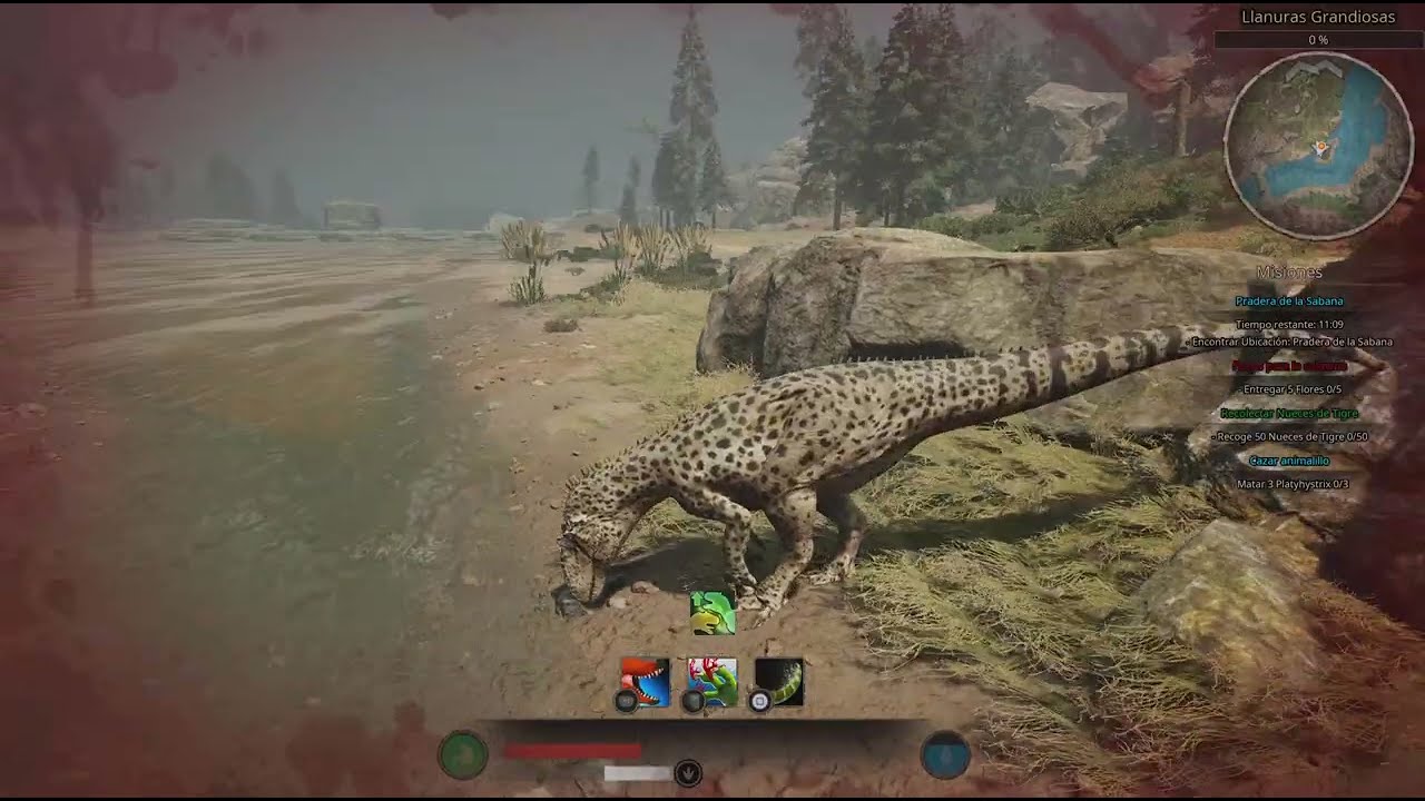 Path of Titans | Allosaurus vs Pachycephalosaurus