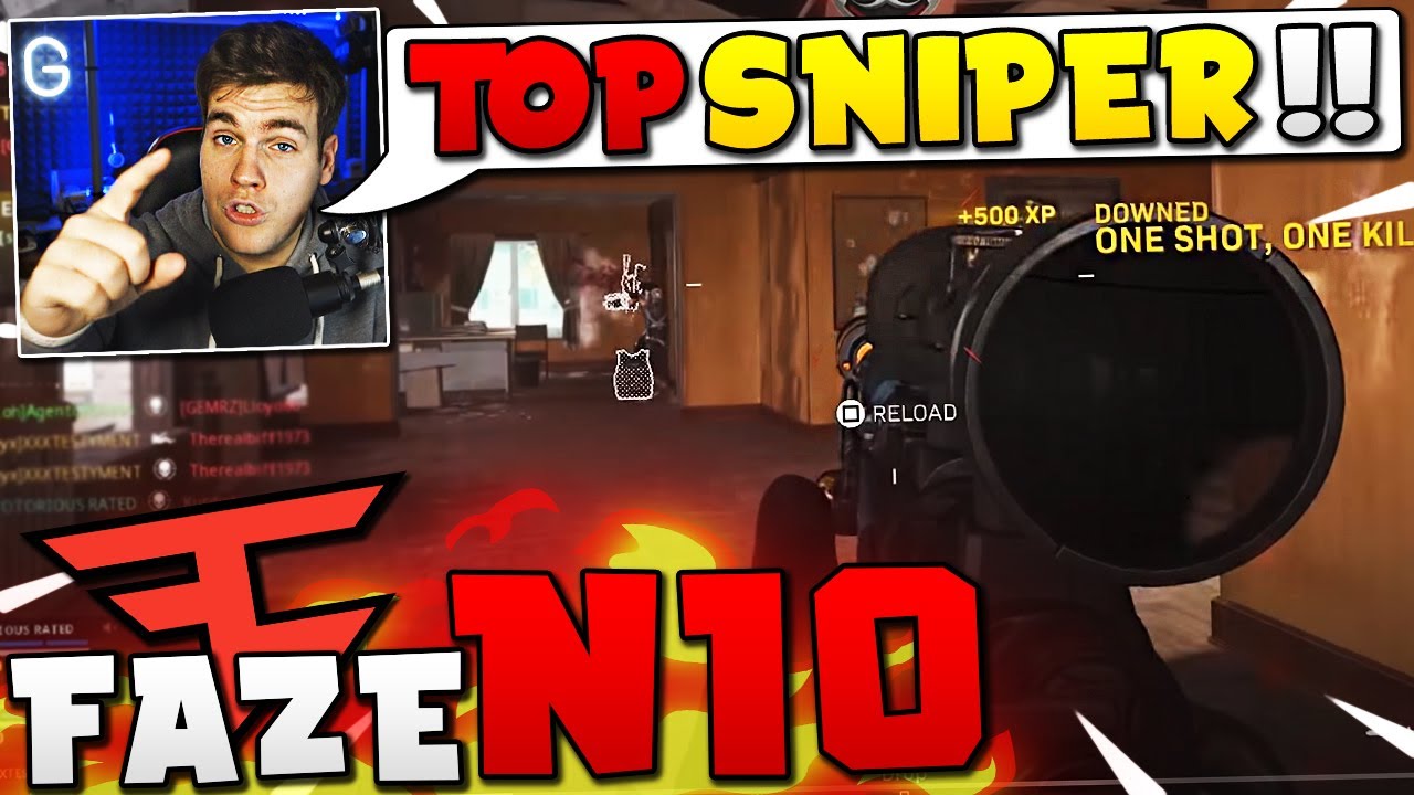 *REACTION* IL PLAYER PIÙ FORTE AL MONDO DI WARZONE !! [FAZE NIO] #12 - SNIPER ASSURDO... AIMBOT?