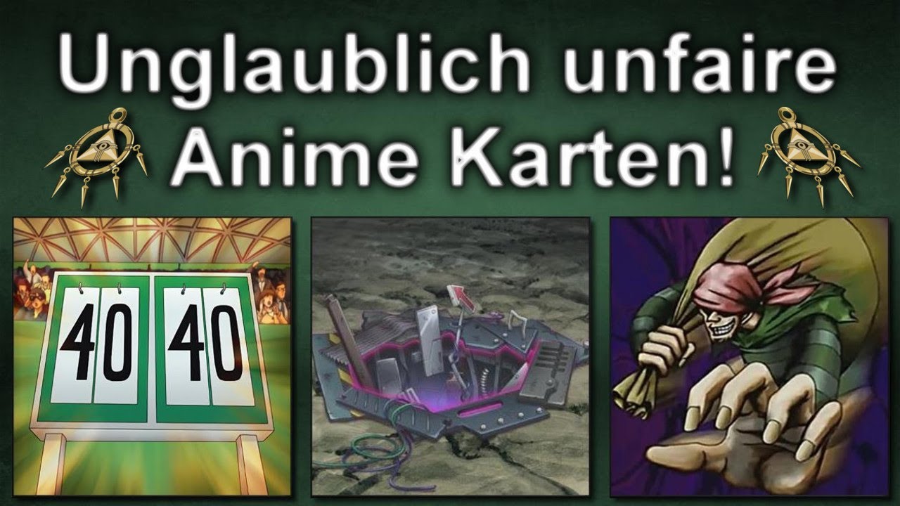 Yu-Gi-Oh! - 5 unvorstellbar unfaire Anime Karten!