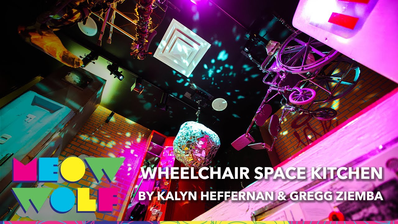 Wheelchair Space Kitchen  | Meow Wolf Denver