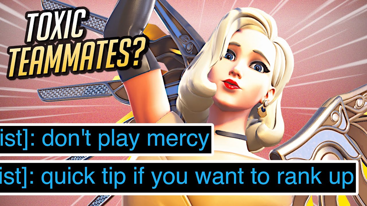 Do Toxic Teammates Always Blame Mercy? 😡 - Overwatch 2
