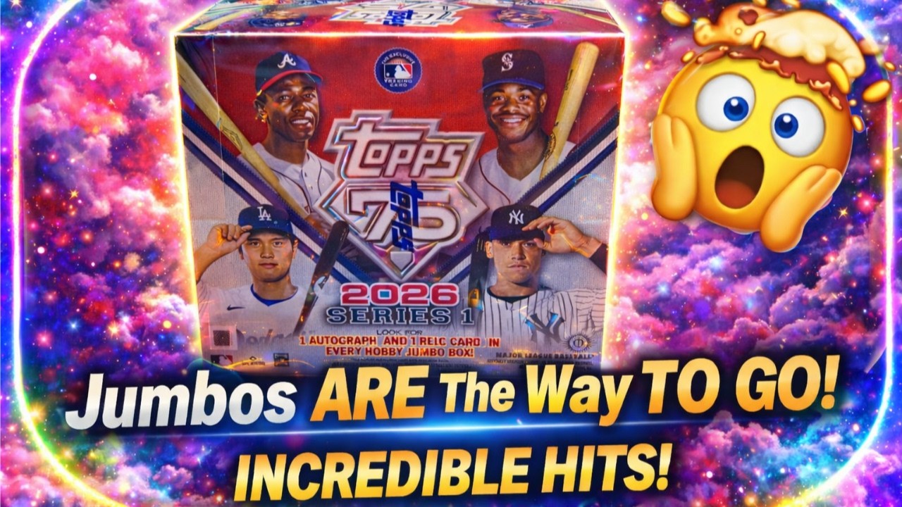 MASSIVE HIT! 2026 Topps Jumbo Preview 