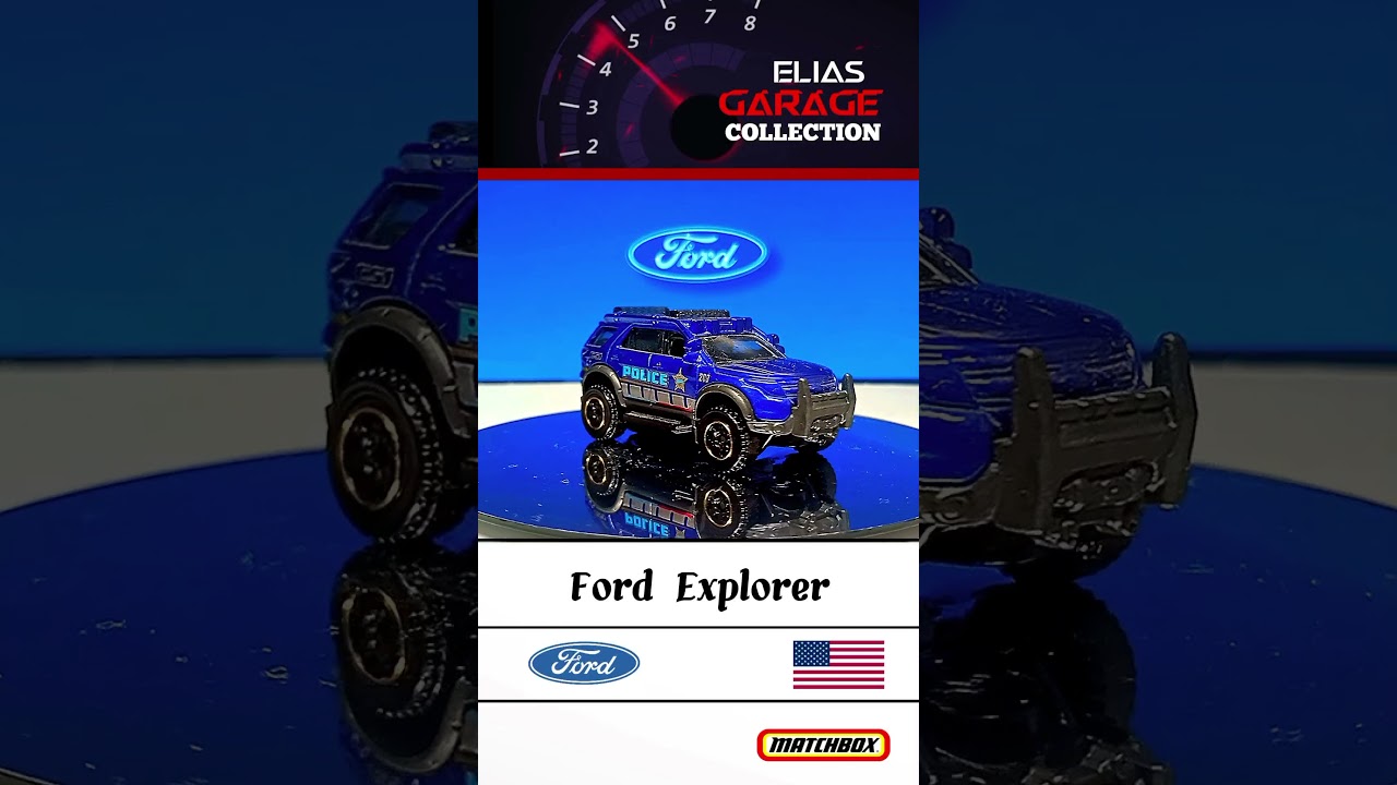 Ford Explorer Matchbox Mattel 2012