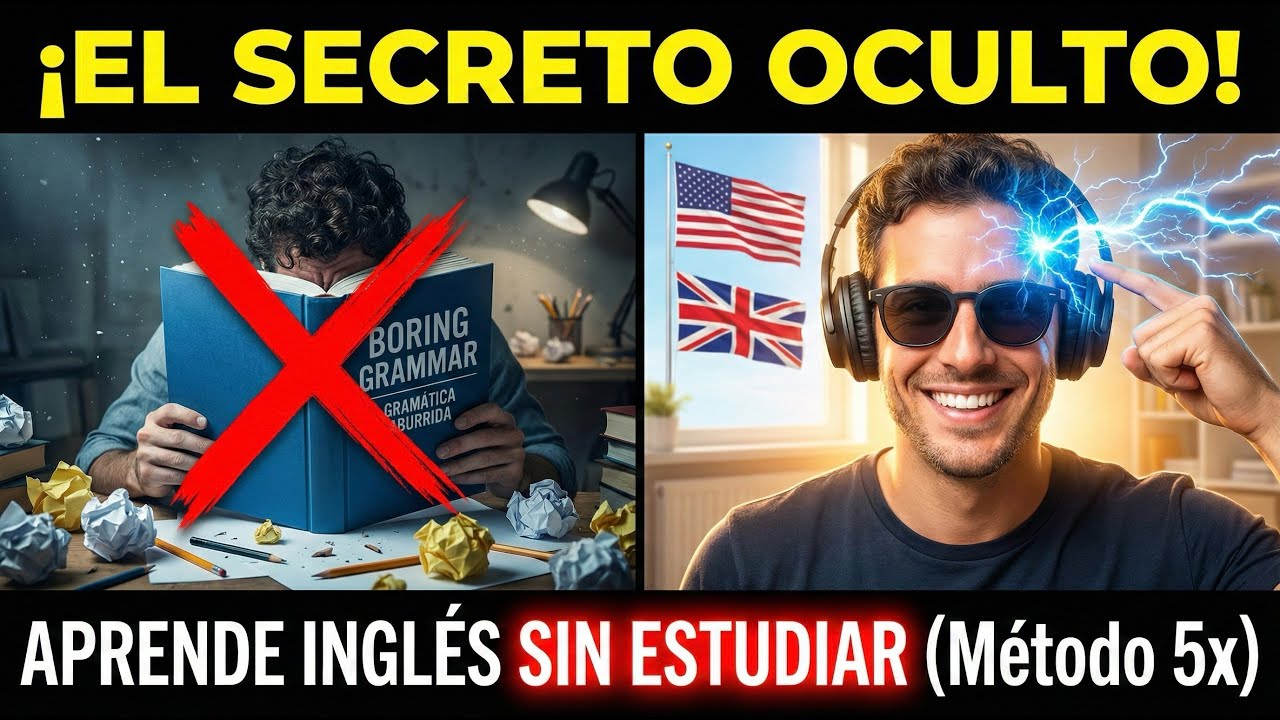 ¡Escucha esto 5 VECES AL DÍA y HABLARÁS INGLÉS TIEMPO RÉCORD!