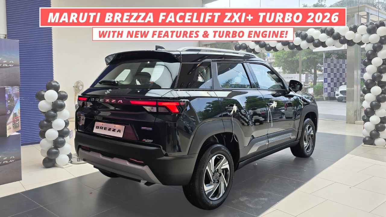 New Maruti Brezza Facelift 2026 ZXI Plus Turbo | Brezza Facelift 2026 Top Model | GA Automotive