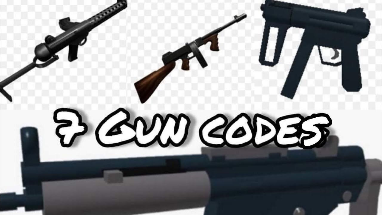 7 Gun Codes (ROBLOX)